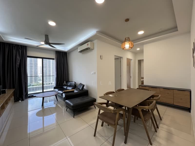 Service Residence for Rent at Skyluxe On The Park Bukit Jalil - Angela . - Living Room - PropertyGuru.com.my