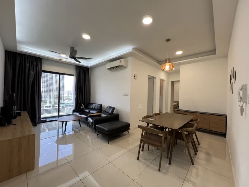 Service Residence for Rent at Skyluxe On The Park Bukit Jalil - Angela . - Living Room - PropertyGuru.com.my