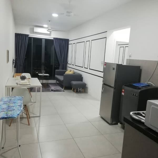 Service Residence for Rent at Meritus Residensi - CY How - Living Room - PropertyGuru.com.my
