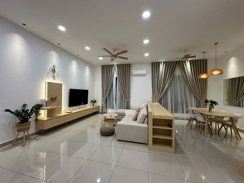 Flat for Rent at EMBER @ Eco Ardence - Jess Tee - Living Room - PropertyGuru.com.my