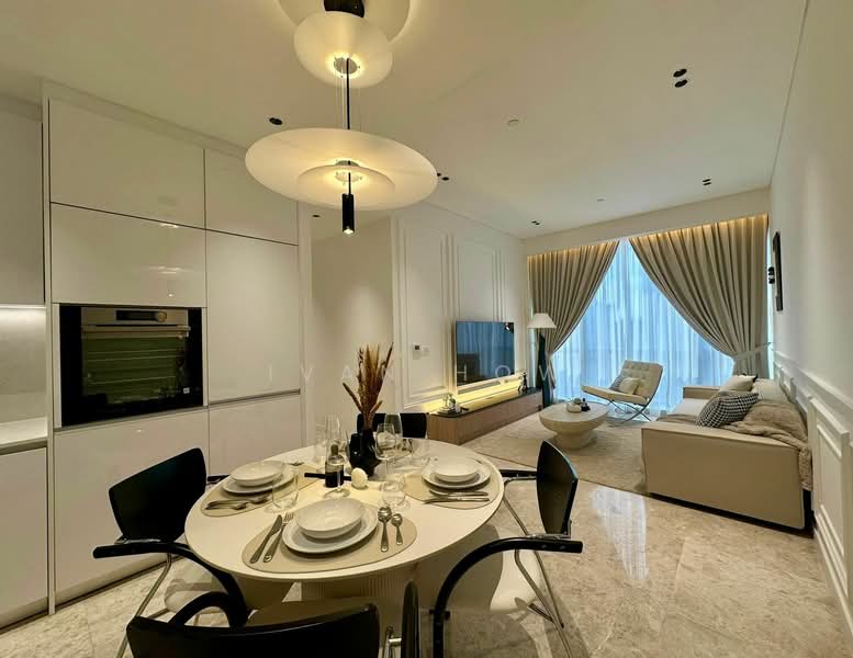 Service Residence for Sale at SO Sofitel Kuala Lumpur Residences - Ivan How - Living Room - PropertyGuru.com.my