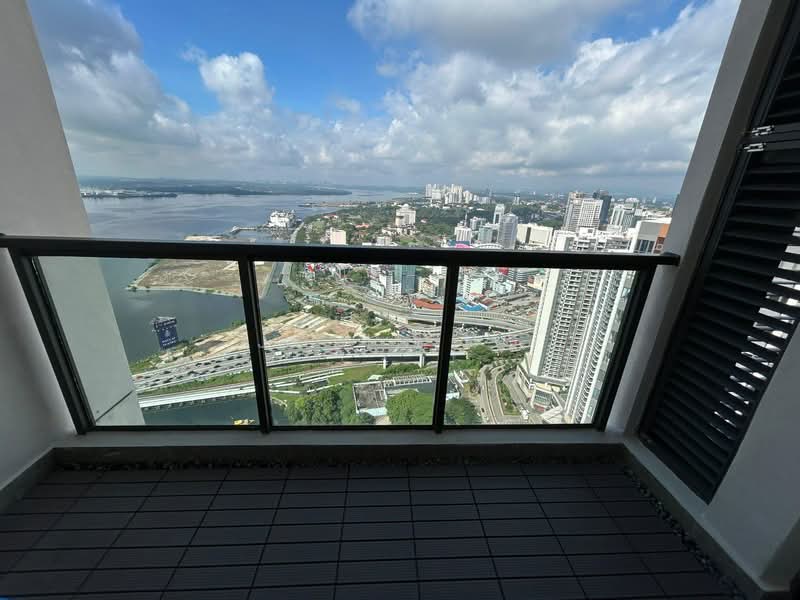 Service Residence for Rent at R&F Princess Cove Phase 1 - Jolin Ng - Balcony - PropertyGuru.com.my