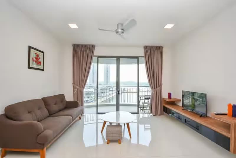 Service Residence for Rent at Teega Suites - Zoe Voon - Living Room - PropertyGuru.com.my