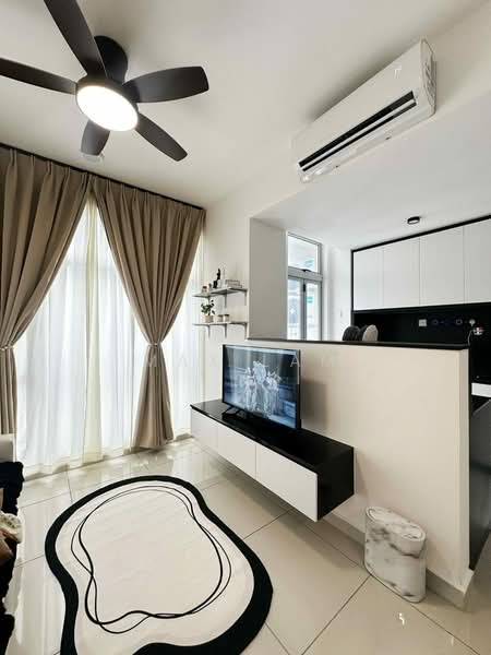Service Residence for Sale at Midas @ Seri Alam - Max Lam - Living Room - PropertyGuru.com.my