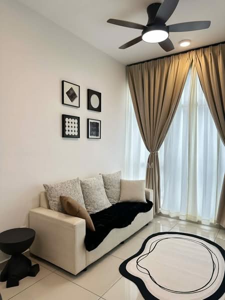 Service Residence for Sale at Midas @ Seri Alam - Max Lam - Living Room - PropertyGuru.com.my