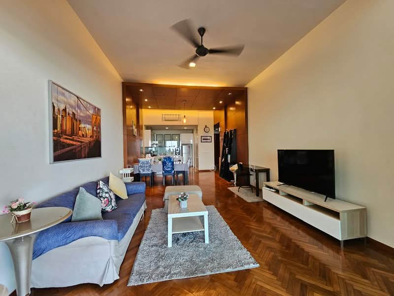 Service Residence for Sale at Straits Quay (The Suites at Waterside) - Pei Hoon - Living Room - PropertyGuru.com.my