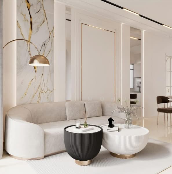 Service Residence for Sale at Permas Heights - Lily Mohd - Living Room - PropertyGuru.com.my