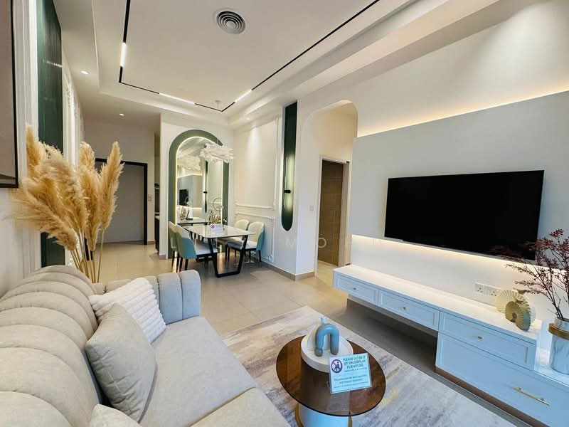 Service Residence for Sale at Permas Heights - Lily Mohd - Living Room - PropertyGuru.com.my