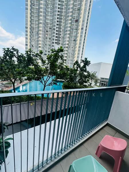Kondominium untuk Disewa di Cerrado Residence @ Southville City - Calvin Loke - Balcony - PropertyGuru.com.my