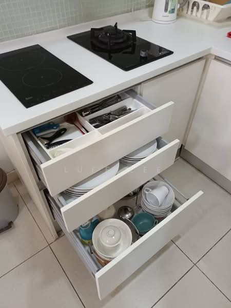 Service Residence for Rent at G Residence - Luff Lee - Kitchen - PropertyGuru.com.my