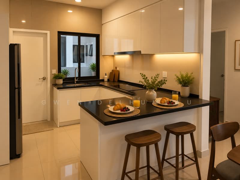 Condominium for Rent at Bangsar Hill Park - Gwen Delhumeau - Kitchen - PropertyGuru.com.my