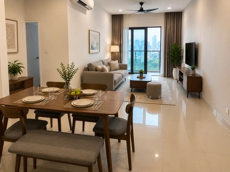 Condominium for Rent at Bangsar Hill Park - Gwen Delhumeau - Dining room - PropertyGuru.com.my