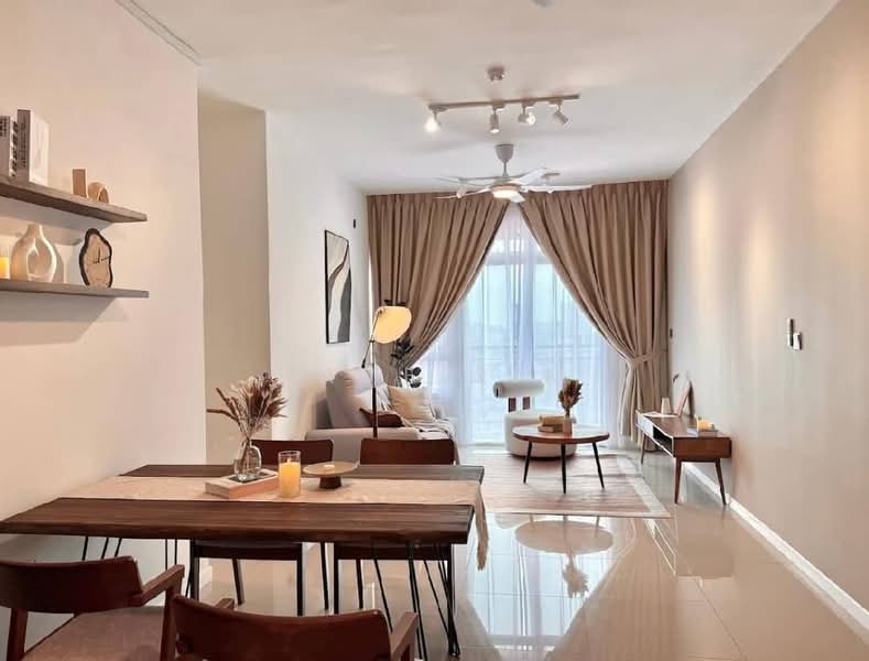 Service Residence for Rent at One 49 Residence - Dave Sim - Living Room - PropertyGuru.com.my