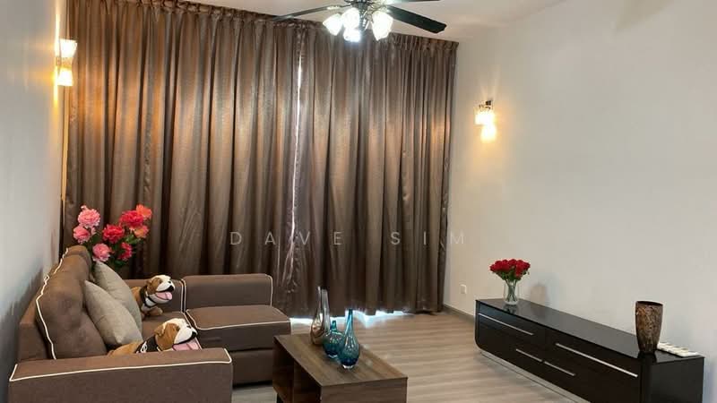 Service Residence for Rent at Tropez Residences - Dave Sim - Living Room - PropertyGuru.com.my