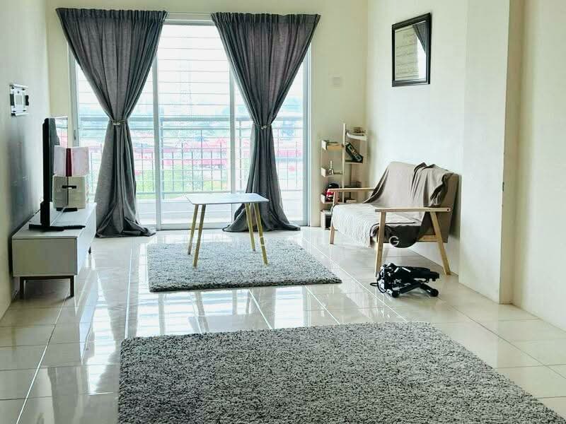 Condominium for Rent at Unipark Condominium - Evanslee . - Living Room - PropertyGuru.com.my
