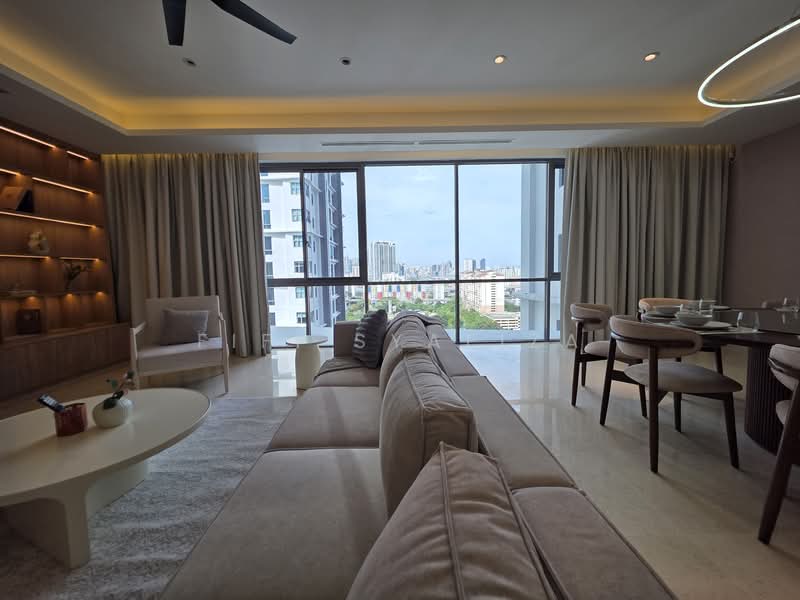 Kondominium untuk Dijual di Capella Embassy (D'Rapport Residences) - Fifi Syafiza - Living Room - PropertyGuru.com.my