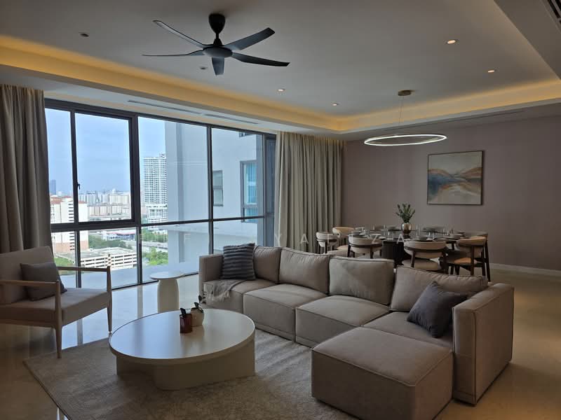 Kondominium untuk Dijual di Capella Embassy (D'Rapport Residences) - Fifi Syafiza - Living Room - PropertyGuru.com.my