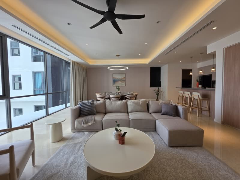 Kondominium untuk Dijual di Capella Embassy (D'Rapport Residences) - Fifi Syafiza - Living Room - PropertyGuru.com.my
