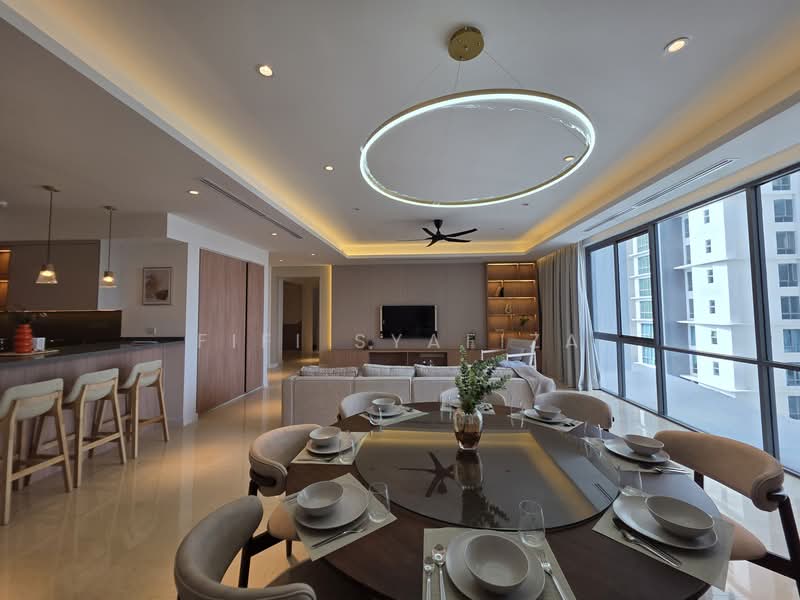 Kondominium untuk Dijual di Capella Embassy (D'Rapport Residences) - Fifi Syafiza - Living Room - PropertyGuru.com.my