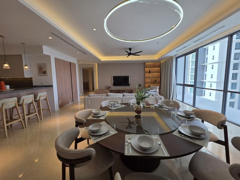 Kondominium untuk Dijual di Capella Embassy (D'Rapport Residences) - Fifi Syafiza - Living Room - PropertyGuru.com.my