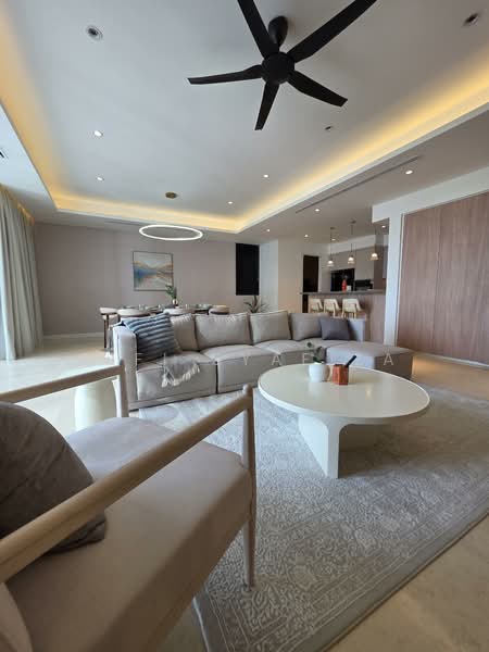 Kondominium untuk Dijual di Capella Embassy (D'Rapport Residences) - Fifi Syafiza - Living Room - PropertyGuru.com.my