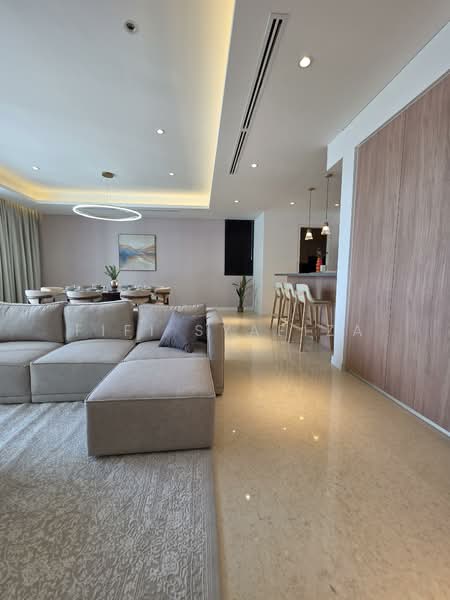 Kondominium untuk Dijual di Capella Embassy (D'Rapport Residences) - Fifi Syafiza - Living Room - PropertyGuru.com.my