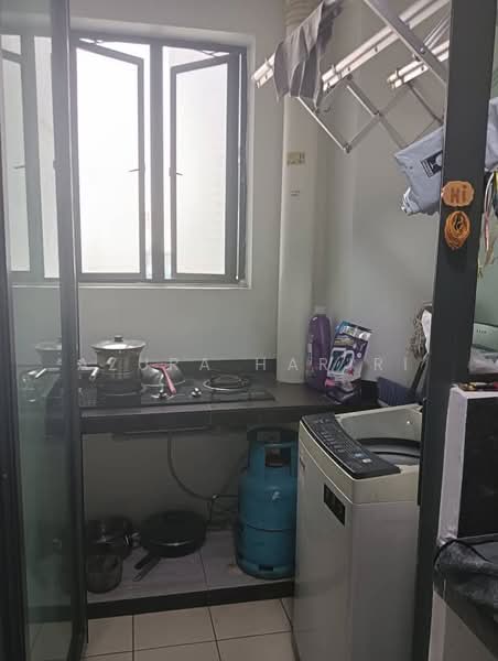 Service Residence for Rent at Danau Kota Suite Apartments - Azura Hariri - Kitchen - PropertyGuru.com.my