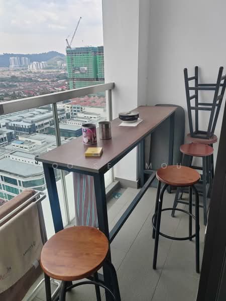 Service Residence for Sale at Ten Kinrara - Foo Sek Mou - Balcony - PropertyGuru.com.my