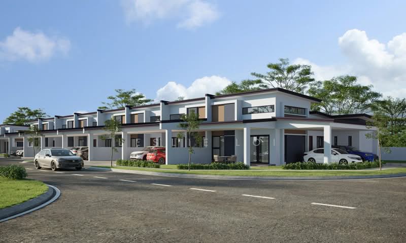 1-storey Terraced House for Sale in Taman Matang Ville (Kuching) - Leslie Loi - Exterior - PropertyGuru.com.my