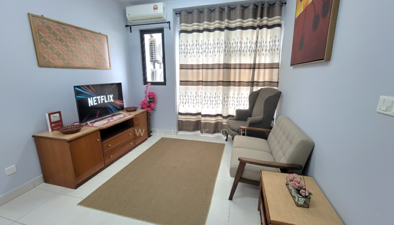 Service Residence for Rent at Tiara Imperio Residence - Wil Koh - Living Room - PropertyGuru.com.my