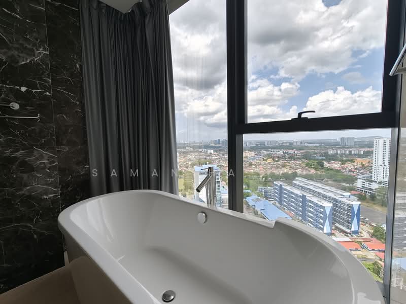 Service Residence for Rent at The Astaka @ 1 Bukit Senyum - Samantha Lee - Bathroom - PropertyGuru.com.my