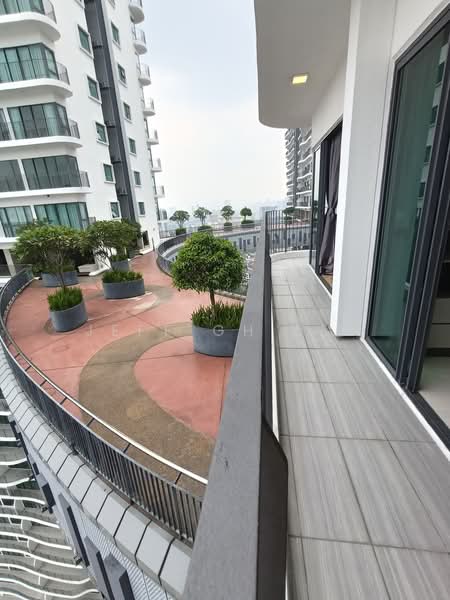 Servis Apartment untuk Disewa di Datum Jelatek Residence - Jeff GH Lee - Balcony - PropertyGuru.com.my