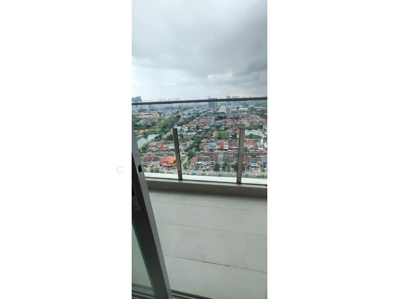 Service Residence for Rent at Dorsett Waterfront Subang - Cleo Chua - Balcony - PropertyGuru.com.my
