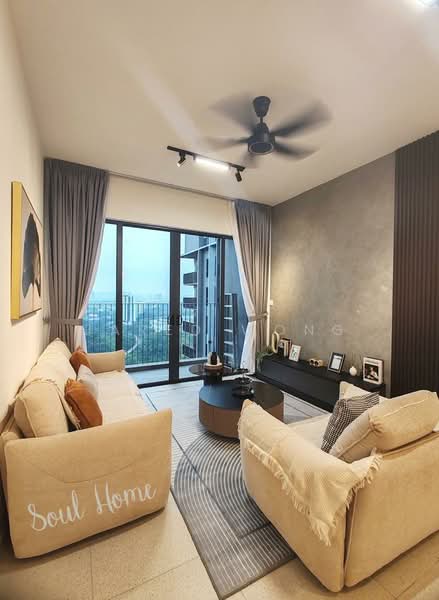 Service Residence for Rent at Alira @ Metropark Subang - Jared Wong - Living Room - PropertyGuru.com.my