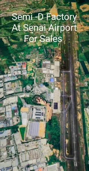 For Sale - Johor Bahru Senai Semi -D Factory For Sales