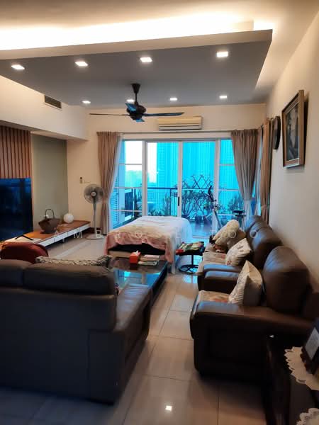 Condominium for Sale at Mont Kiara Aman - Ambrose Too - Living Room - PropertyGuru.com.my