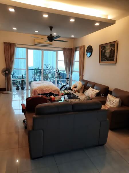 Condominium for Sale at Mont Kiara Aman - Ambrose Too - Living Room - PropertyGuru.com.my