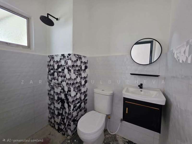 1-storey Terraced House for Sale in Rawang (Selangor) - Zarema Kulbuzheva - Bathroom - PropertyGuru.com.my
