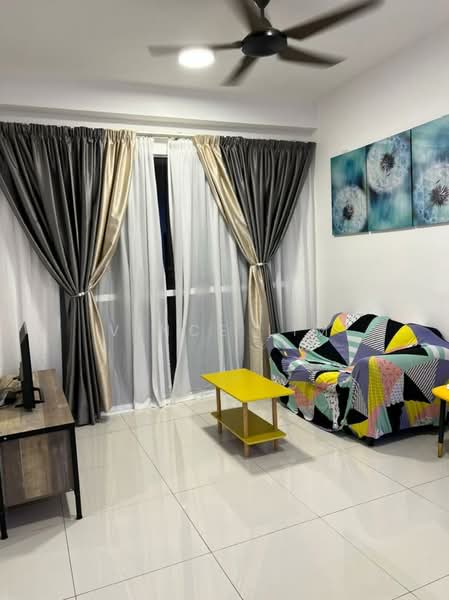Servis Apartment untuk Disewa di Pinnacle Sri Petaling - Vince Lim - Living Room - PropertyGuru.com.my