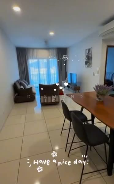 Queens Residences Q1 @ Queens Waterfront untuk Untuk Disewa - RM 3,500 /bulan, Feb 2026 - Living Room - PropertyGuru.com.my