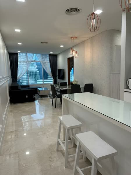 Service Residence for Rent at Sky Suites @ KLCC - Ee Tsin Lim - Living Room - PropertyGuru.com.my
