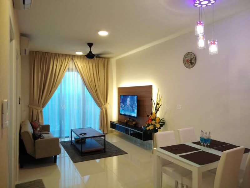 Service Residence for Rent at Teega Suites - Wallace Ang - Living Room - PropertyGuru.com.my