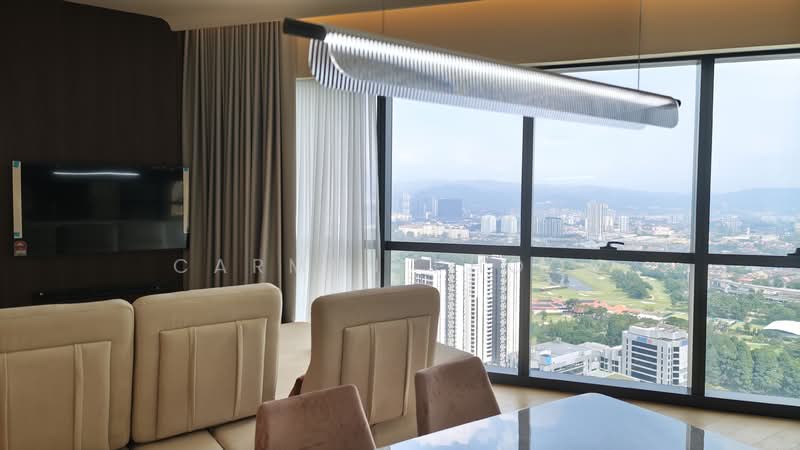 Service Residence for Rent at TRX Residences - Carmen Phoon - Living Room - PropertyGuru.com.my