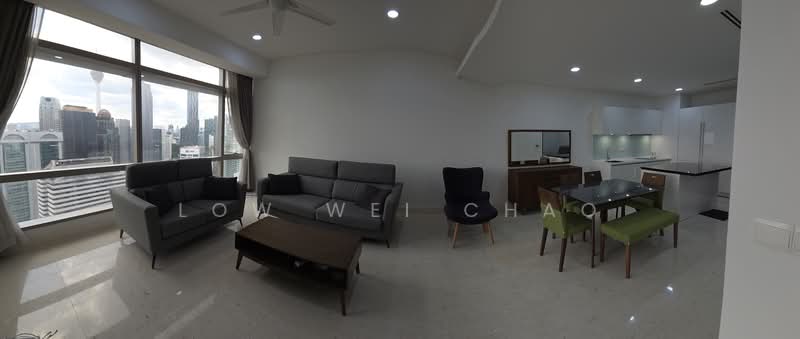 Service Residence for Rent at Banyan Tree Signatures - Low Wei Chao - Living Room - PropertyGuru.com.my