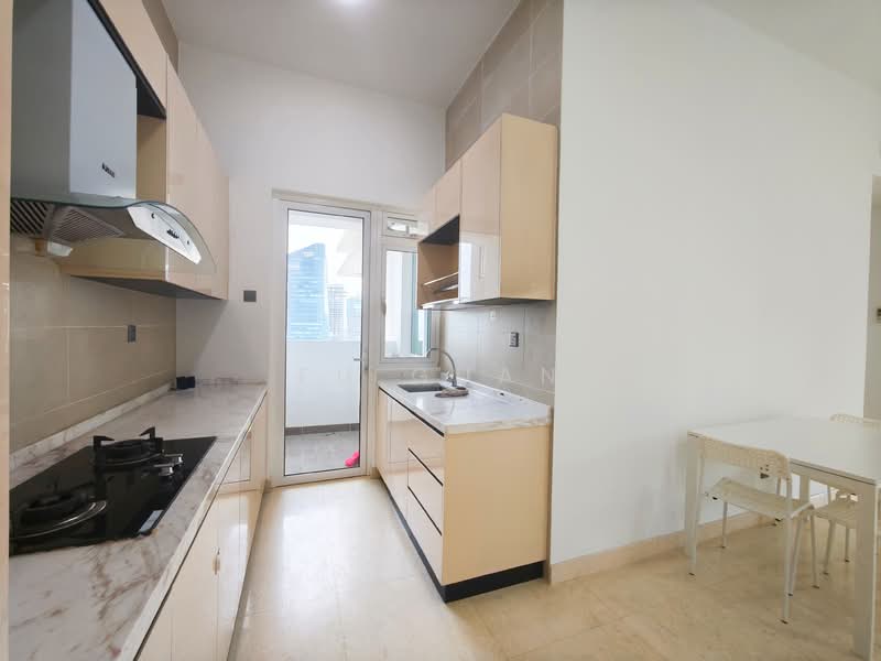 Servis Apartment untuk Disewa di TriTower Residence @ Johor Bahru Sentral - Fu Guan - Kitchen - PropertyGuru.com.my