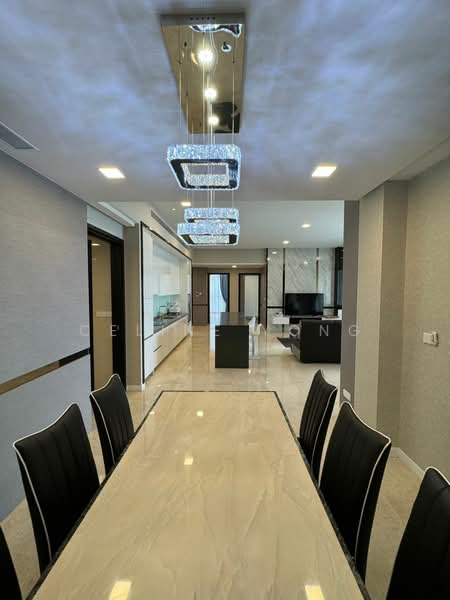 Service Residence for Rent at The Astaka @ 1 Bukit Senyum - Celine Yong - Dining Room - PropertyGuru.com.my