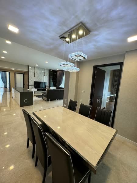 Service Residence for Rent at The Astaka @ 1 Bukit Senyum - Celine Yong - Dining Room - PropertyGuru.com.my