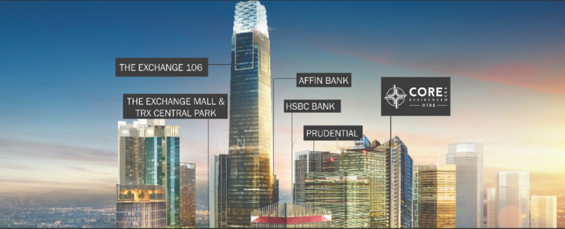 Core Residence @ TRX untuk Untuk Disewa - RM 7,500 /bulan, Feb 2026 - Exterior - PropertyGuru.com.my