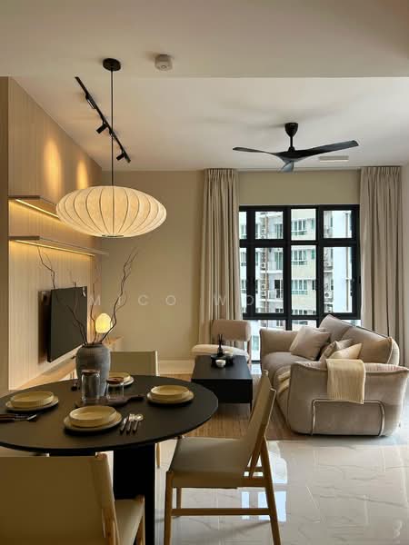 Service Residence for Rent at Residensi 38 Bangsar - Mico Wong - Living Room - PropertyGuru.com.my