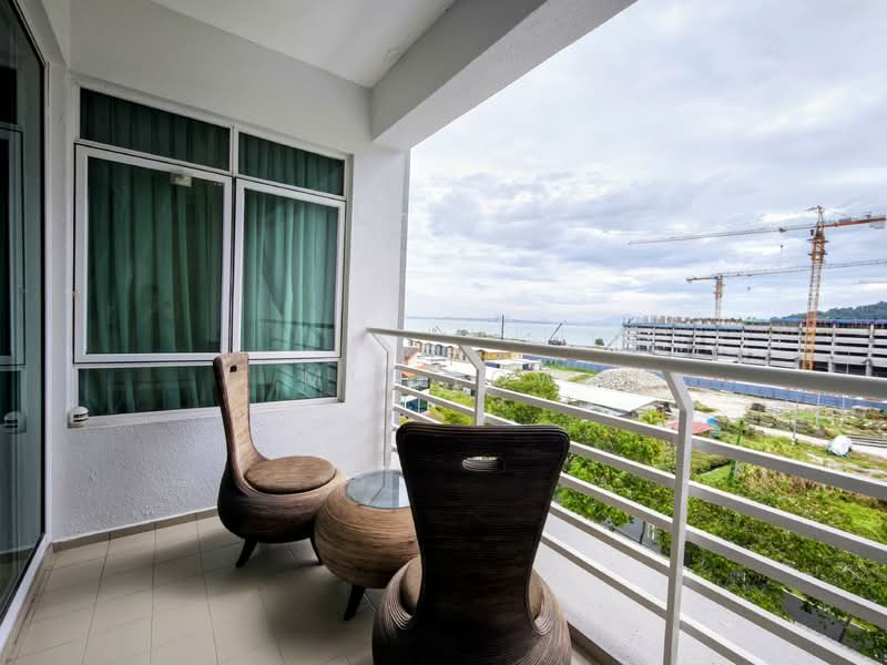 Condominium for Sale at BayStar Condominium - MEI LOW - Balcony - PropertyGuru.com.my